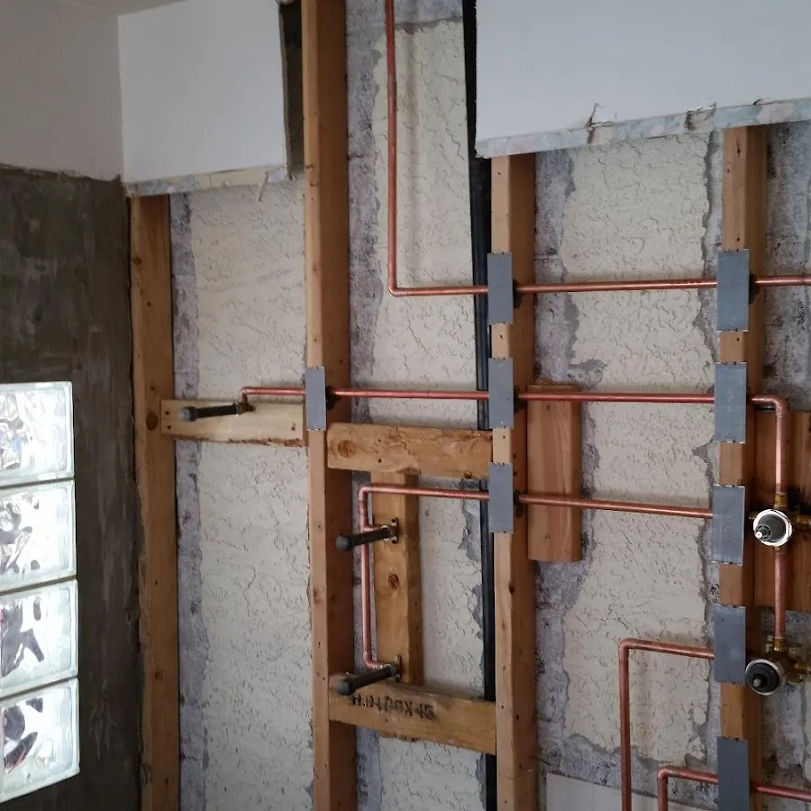 Copper pipe installation for Burst Pipe Repair in Winters