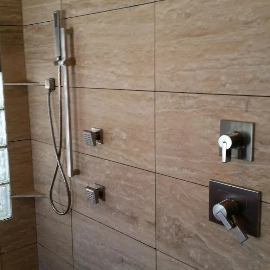 Shower fixture installation for Water Heater Replacement in Winters